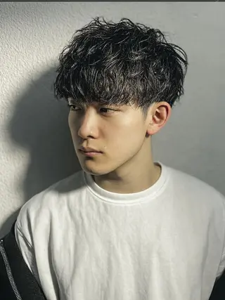 ショート 🪽men’sカット 🪽パーマ🪽丸田のヘアスタイル