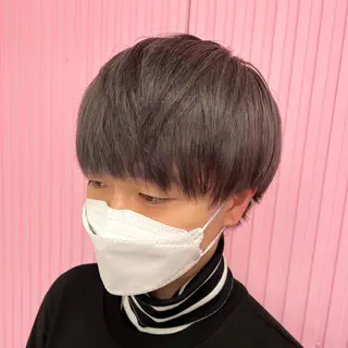 ショート カラー メンズ ELU.☁️ ARIのヘアスタイル