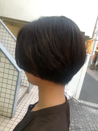 ショート 齋藤 真子のヘアスタイル