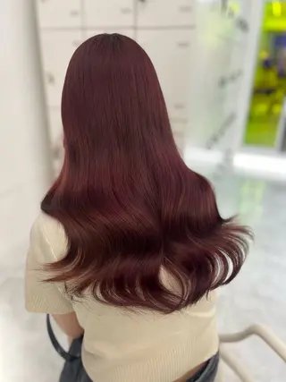 ロング 🍒韓国暖色ヘア NO.1🍒🪽のヘアスタイル