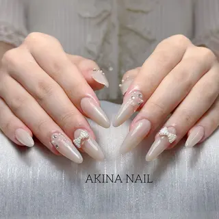 セミロング Akina Nail 亀戸のネイルデザイン