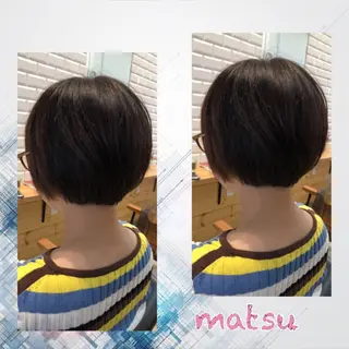 ショート MATSU 🌟個性派カラーのヘアスタイル