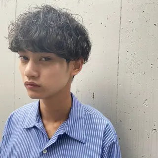 パーマ メンズ MAI🦎 無造作パーマ メンズのヘアスタイル