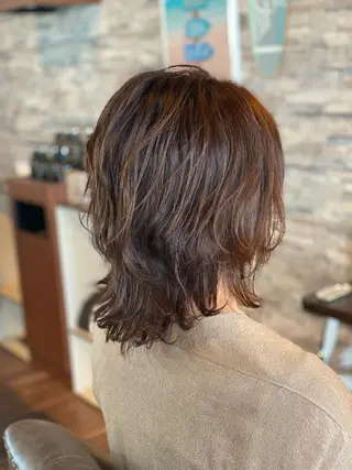 ミディアム 藏本 剛史のヘアスタイル