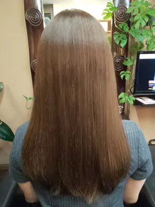 カラー ✨新メニューお試し ✨プレミアムカット✨のヘアスタイル