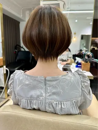 ショート レイヤー/ショート/ 山見陽のヘアスタイル