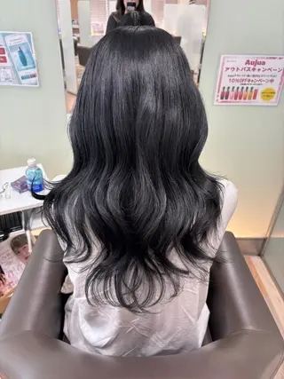 ロング 韓国/顔周りカット /キム チョウヒのヘアスタイル