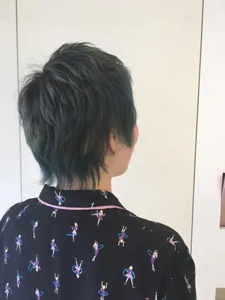 ショート 広がり、まとまらない お悩み改善/ 中田のヘアスタイル