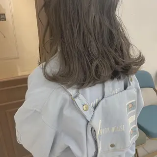 ミディアム カラー ヘアアレンジ 眉毛ワックス konomiの眉毛・アイブロウイメージ