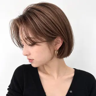 ショート 骨格診断/銀座店長/ 宮澤瑞穂/ボブのヘアスタイル