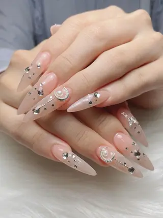 ネイル Sora nail 長さ出し専門店のネイルデザイン