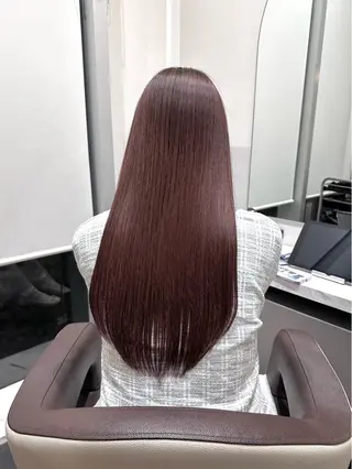 ロング カラー 矢野 晃平のヘアスタイル