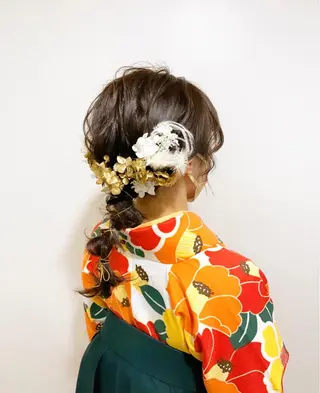 ヘアアレンジ ヘアセットサロン ココのヘアスタイル