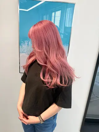 カラー ハイトーン✨ブリーチ ✨高田めぐみのヘアスタイル