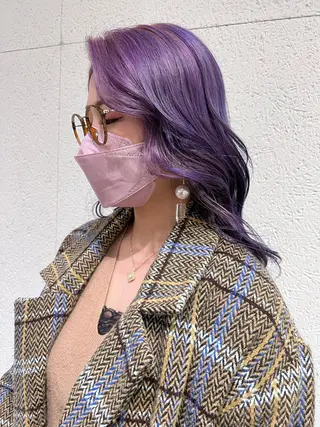 ミディアム トップスタイリスト/ アユミのヘアスタイル
