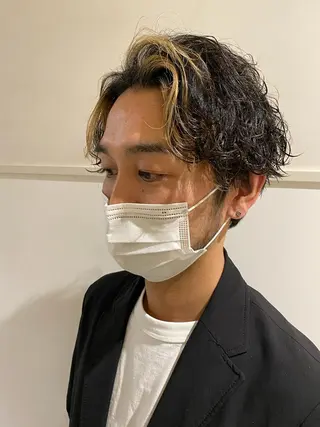 パーマ メンズ 似合う髪型見つけます AYAKAのヘアスタイル