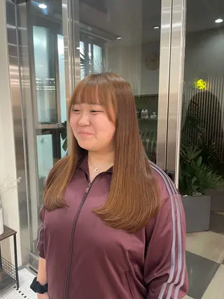 ロング レイヤーカット 🌱 はるかのヘアスタイル