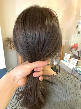 ミディアム 向井 涼太朗のヘアスタイル