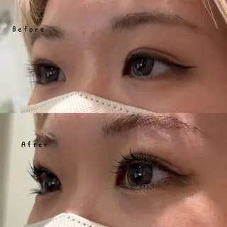 マツエク・マツパ 超透明感カラー🦋韓 国羽エクステ🪽🫧のマツエク・マツパデザイン