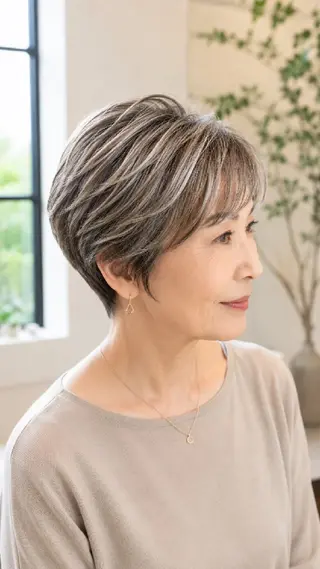 ショート 千葉 光春のヘアスタイル
