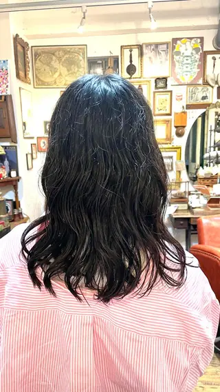 パーマ 緒方椋 /学芸大学のヘアスタイル