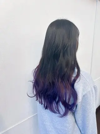 ロング インヘアー/美容院 /下伊福店/﨑山瑠依のヘアスタイル