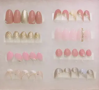 ネイル ビジューバイアクイユ ネイルズ　東中野店のネイルデザイン