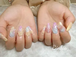 ネイル 閨匠ビューティサロン 新橋店♡BinBinのネイルデザイン