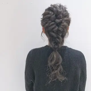 ロング カラー ヘアアレンジ アイブロウ 🍋黒瀬梨央の眉毛・アイブロウイメージ