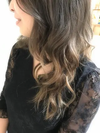 セミロング カラー filo   渋谷 Gishiのヘアスタイル