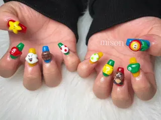 ネイル mison 安形友花のネイルデザイン