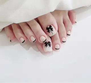 ネイル M🌷nail 長さだし専門店のネイルデザイン