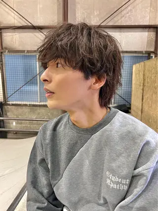 パーマ メンズ fifth リュウセイのヘアスタイル