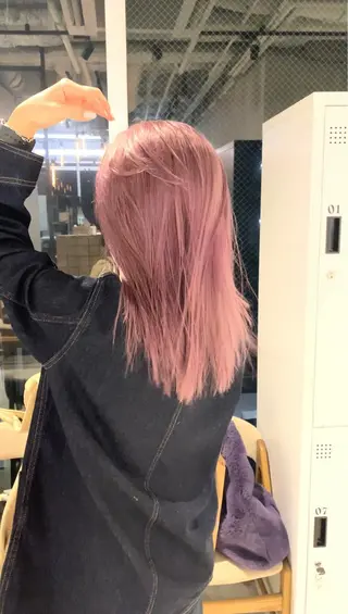 ショート カラー ハイトーン特化サロン 代表　中谷蓮のヘアスタイル