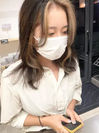 セミロング fifth おのでら ようのヘアスタイル