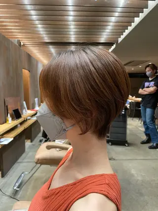 ショート 栗原 瑠世のヘアスタイル