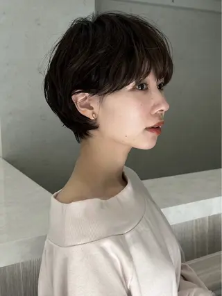 ショート メンズ特化 刈り上げない/金井のヘアスタイル