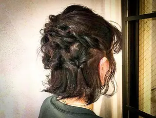 ヘアアレンジ 髪質改善カラー/艶髪 LISAのヘアスタイル