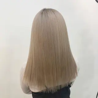 ロング カラー 赤みゼロ/透明感 カラー🌿KANTAのヘアスタイル