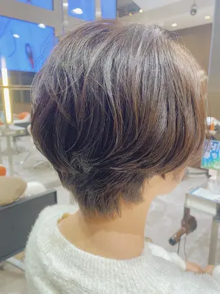 ショート 髪質改善/艶カラー /EisoAkariのヘアスタイル
