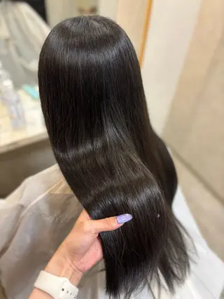 ロング カラー 韓国ヘア♡髪質改善♡ エクステ♡YUKIのヘアスタイル