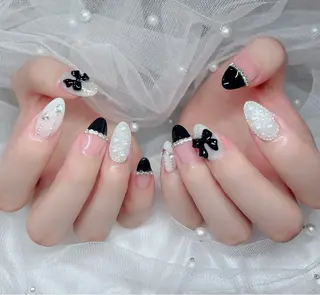 ネイル 🎀PG🩵 ネイルサロンのネイルデザイン
