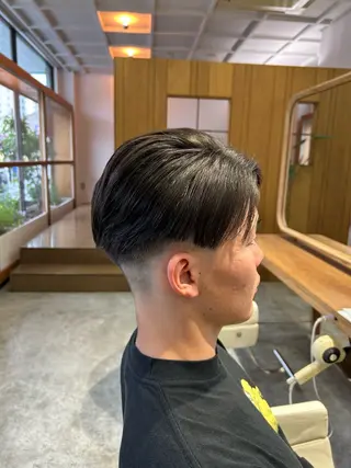 ショート メンズ 佐藤 悠生 メンズパーマ.カットのヘアスタイル