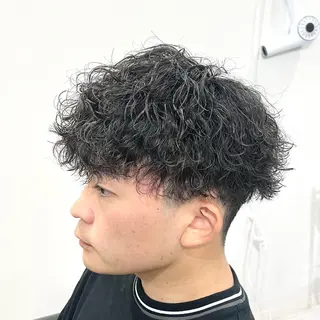 パーマ ヘアアレンジ メンズ フウト/メンズカット /メンズパーマのヘアスタイル