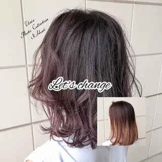 ミディアム カラー ヘアアレンジ UNIX N.horiiのその他イメージ
