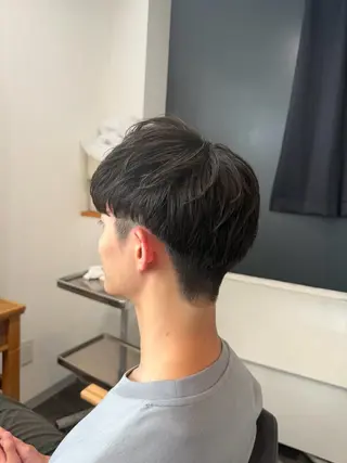 ショート パーマ メンズ Meteor 店長 祝田涼太のヘアスタイル