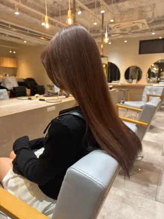 ロング カラーモデル募集中 小益弘輝のヘアスタイル