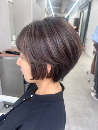 ショート 関山浩平ショート /ボブ/ヘアセットのヘアスタイル