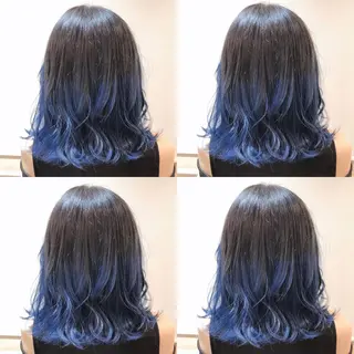 ミディアム カラー レイヤー×艶髪特化 マネージャー安藤光司のヘアスタイル