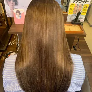 ロング 加藤 ひろこのヘアスタイル